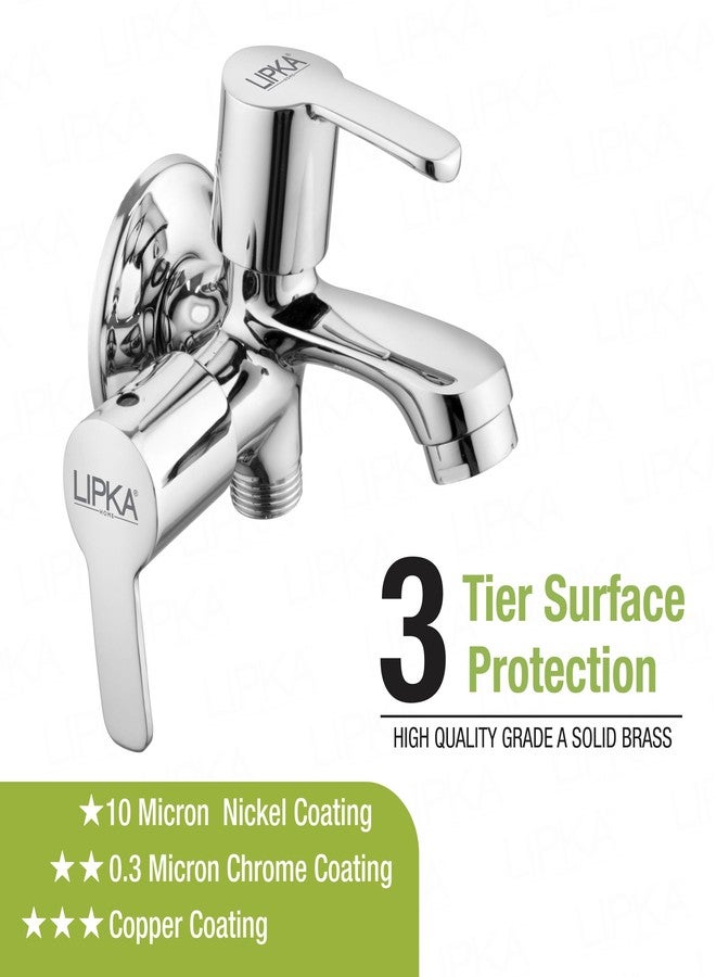 Lipka Bib Cock 2 Way Double Handle (FRENK) - Image 5